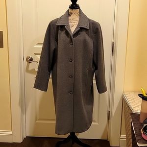 Lands End wool coat. 16w